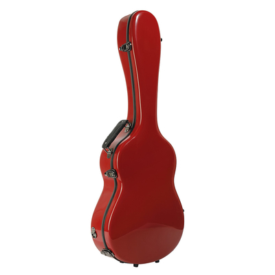 Migliore cassa classica della chitarra della vetroresina a 39 pollici rossa