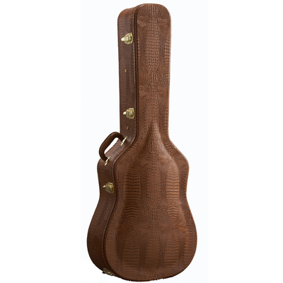 Cassa della chitarra acustica di Dreadnought del compensato