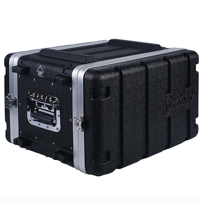 12&quot; torsione leggera della cassa dello scaffale dell'amplificatore dell'ABS di profondità 6U chiude la x a chiave 4, 2 Carry Handles