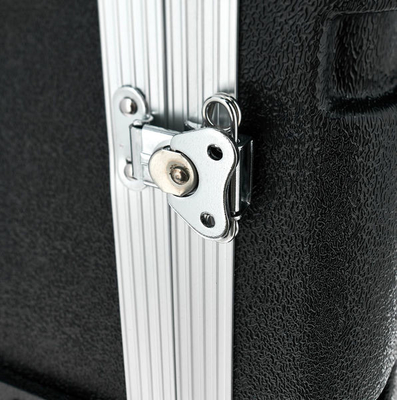 17&quot; ABS DJ di profondità che rotola il caso 19&quot; dello scaffale 12u il nero 2 Carry Handles