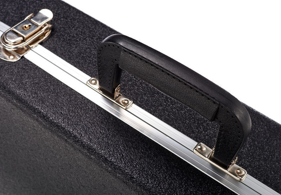 La cassa del mandolino di Hardshell dell'ABS annerisce una cassa dura del mandolino di stile