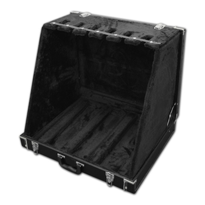 Maniglia per il trasporto riempita supporto della chitarra della cassa dello scaffale della chitarra di Hardshell del compensato