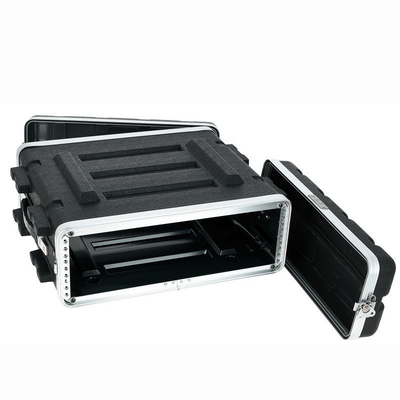 La torsione a 19 pollici della cassa dello scaffale dell'ABS 3U del DJ /PA chiude x a chiave 4 480X480x133MM