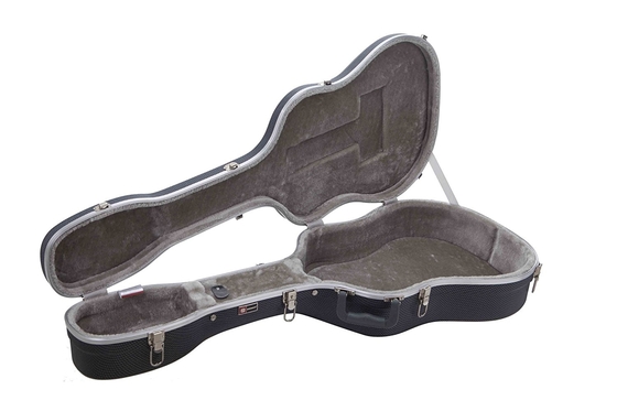 Il nero duro della cassa della chitarra classica dell'ABS di Guider per le chitarre di Dreadnought