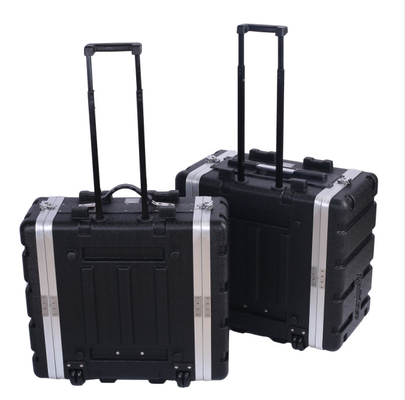 Struttura facile della cassa ABS+Aluminum del supporto della serie rulli di Carry Audio 4U 3U