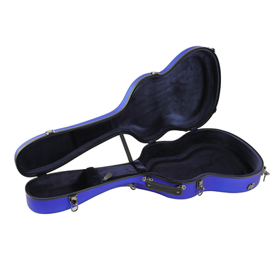 Resistenza della rottura di caso di Matte Blue Fiberglass Classical Guitar alta