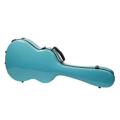 La cassa dura Tiffiany della chitarra a 39 pollici della vetroresina blu impermeabilizza