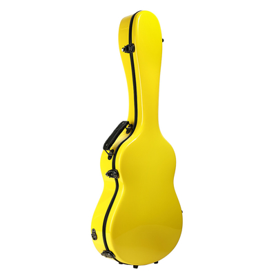 Giallo classico delle casse della vetroresina a 39 pollici