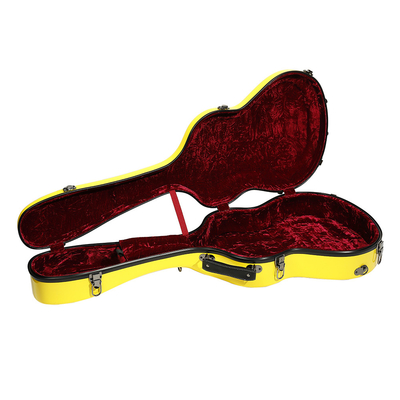 Giallo classico delle casse della vetroresina a 39 pollici