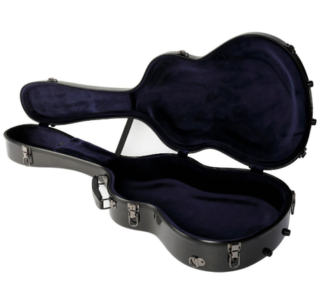Carbonio classico CFC-500 dell'aria di caso di volo della chitarra della maniglia rigida rosso