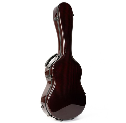 Cassa dura della chitarra acustica del carbonio dell'aria per la maniglia rigida di viaggio