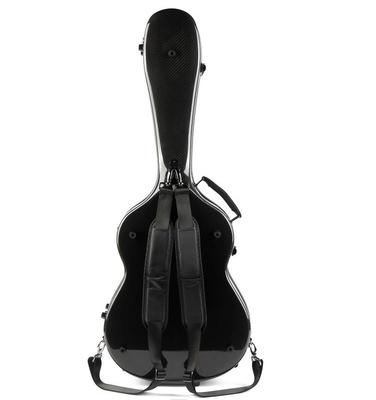 Cassa dura della chitarra acustica del carbonio dell'aria per la maniglia rigida di viaggio