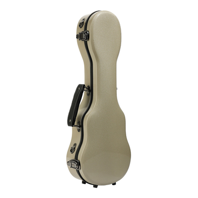 Di 10 colori della vetroresina del soprano delle ukulele rivestimento molle del velluto della cassa duro