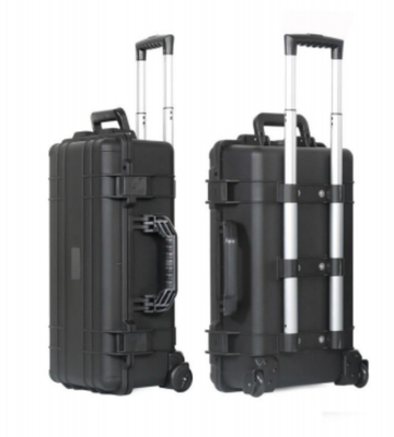 Strumento di plastica duro Carry Cases/Logo Equipment Trolley Case Corrosion su ordinazione resistente