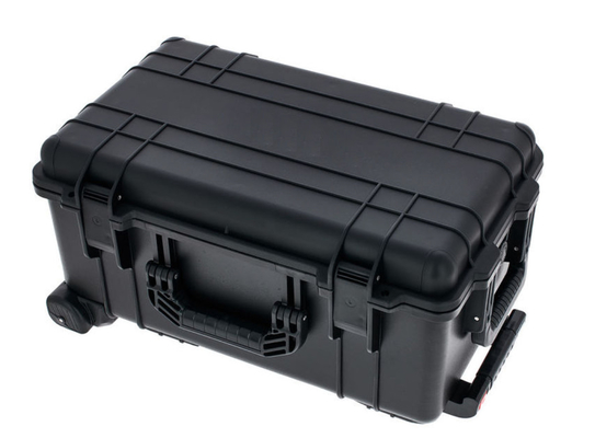 Strumento di plastica duro Carry Cases/Logo Equipment Trolley Case Corrosion su ordinazione resistente