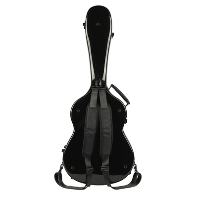 Anti casse della chitarra della vetroresina di pressione per il nero delle chitarre acustiche