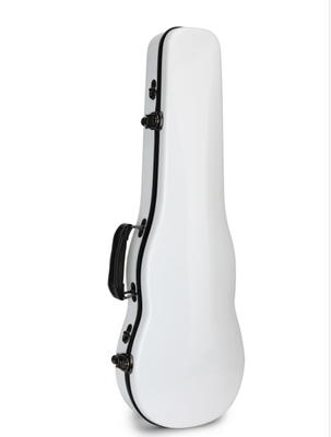Seta dura della cassa del violino bianco leggero della vetroresina del ODM come rivestimento blu