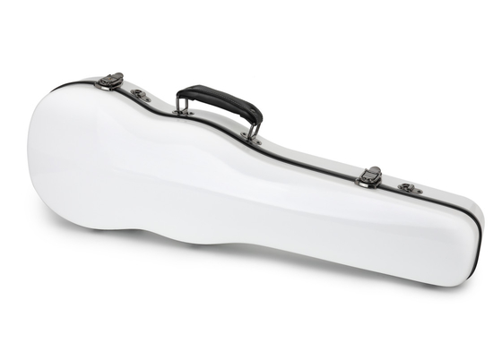 Seta dura della cassa del violino bianco leggero della vetroresina del ODM come rivestimento blu