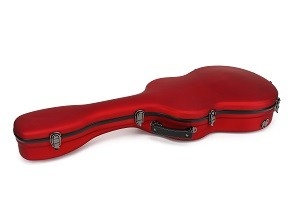 Resistenza della rottura della cassa dello scaffale di Matte Red Fiberglass Classical Guitar
