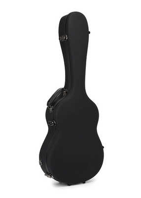 Caso duro del PVC Matte Black Leather Fiberglass Guitar con le cinghie dello zaino