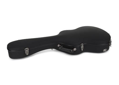 Caso duro del PVC Matte Black Leather Fiberglass Guitar con le cinghie dello zaino