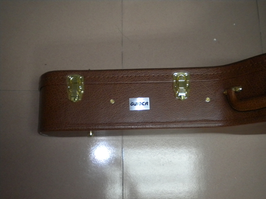 Brown Plywooden 38&quot; rivestimento spesso della peluche del collo del caso 13cm dello scaffale della chitarra