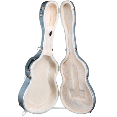 La spinta impermeabile T della schiuma della cassa della chitarra acustica dell'ABS ha modellato duro la superficie concava
