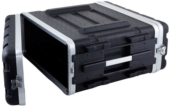 Cassa a 19 pollici dello scaffale dell'ABS 4U con i fori di ventilazione smontabili delle porte
