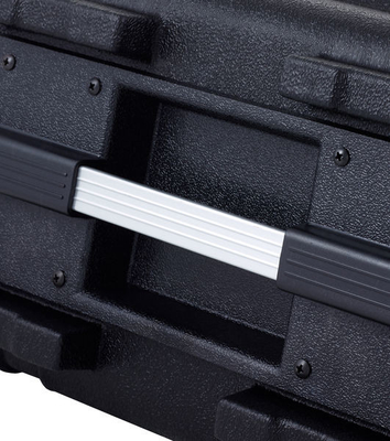 4U ABS Rack Case con porte rimovibili Top e manico laterale