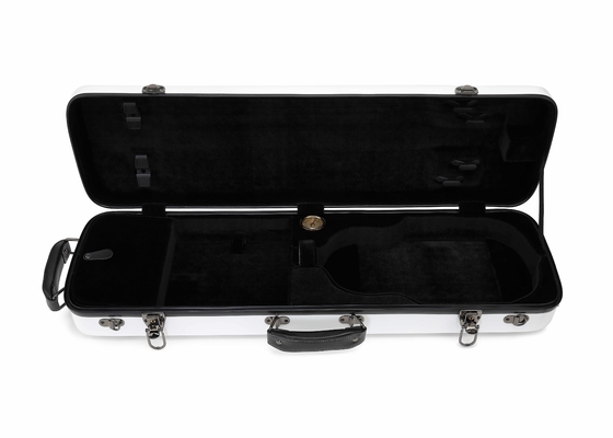 Cassa dura del violino di cuoio della maniglia della garanzia da 1 anno con la tracolla