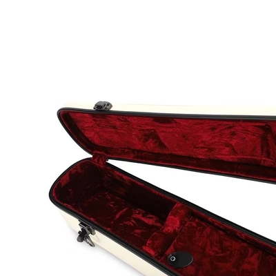 Fibra di vetro Hardshell Banjo Case Con Spalla Strappo Pelle Maniglia