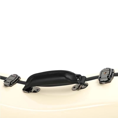 Fibra di vetro Hardshell Banjo Case Con Spalla Strappo Pelle Maniglia