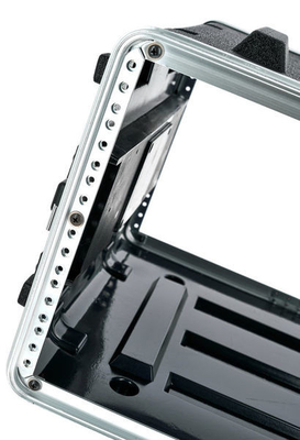 6U ABS Rack Case con porte rimovibili per spazi 2U 4U 3U 8U 10U
